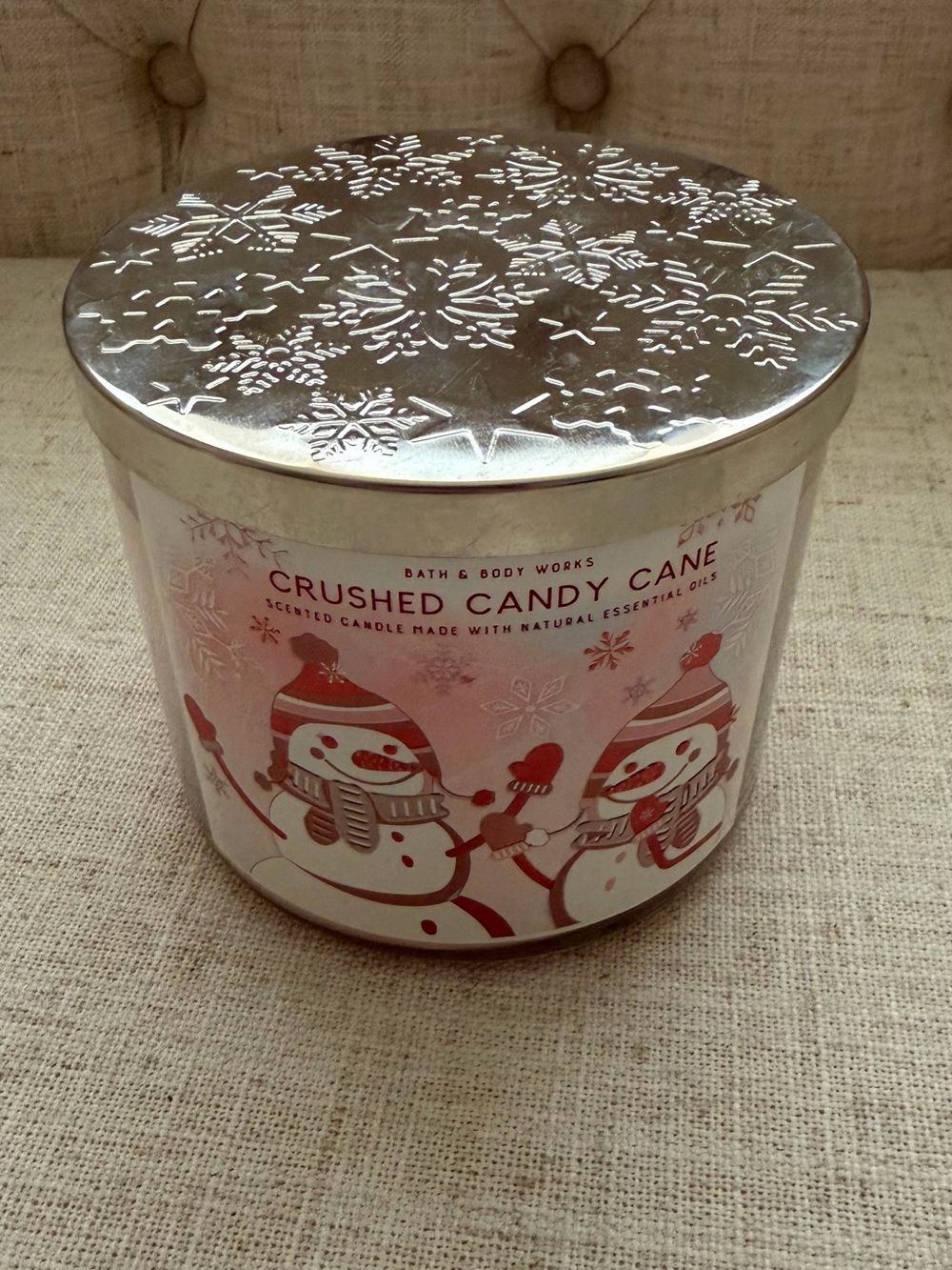 Bath & Body Works Crushed Candy Cane Scented Candle